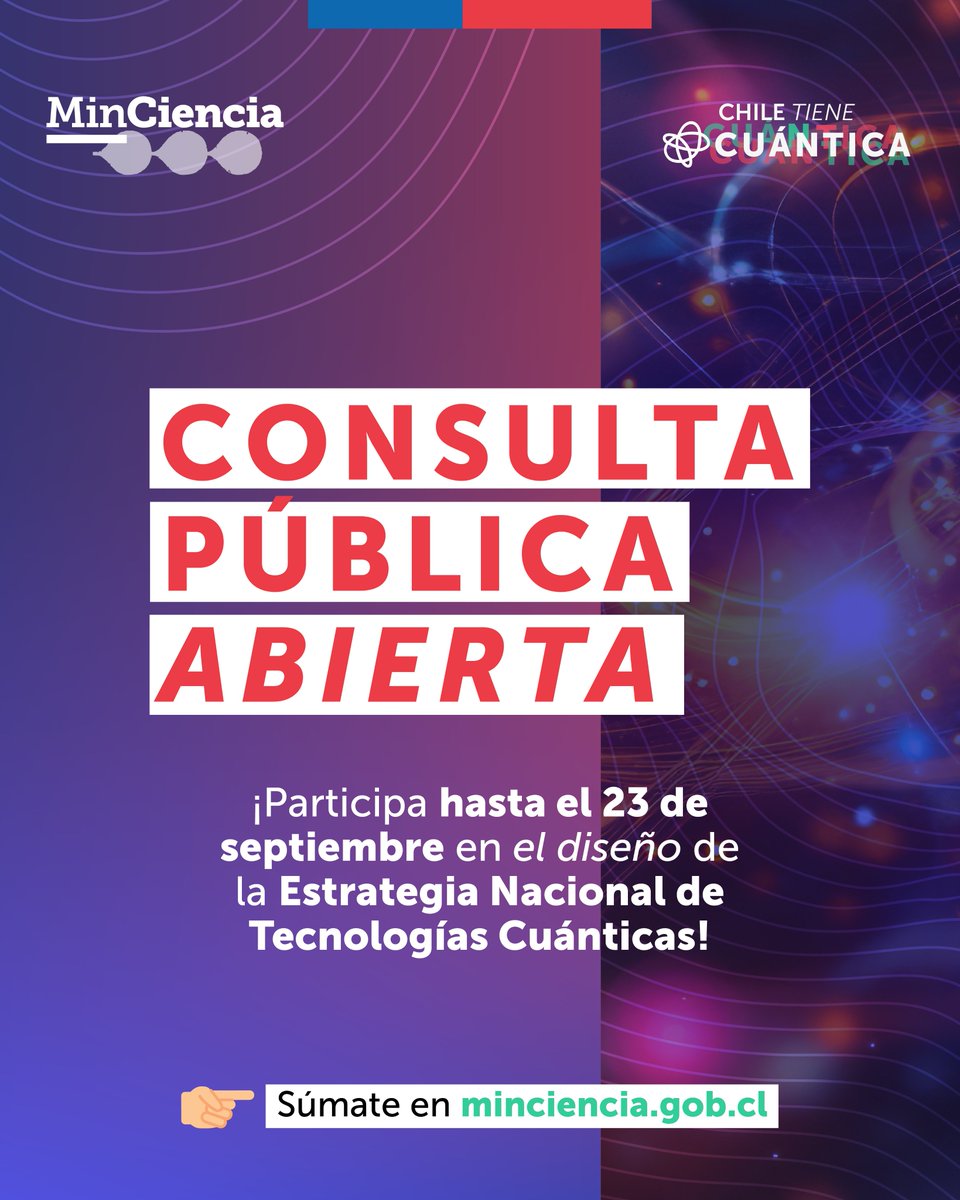 Min. Ciencia, Tecnología, Conocimiento tweet media