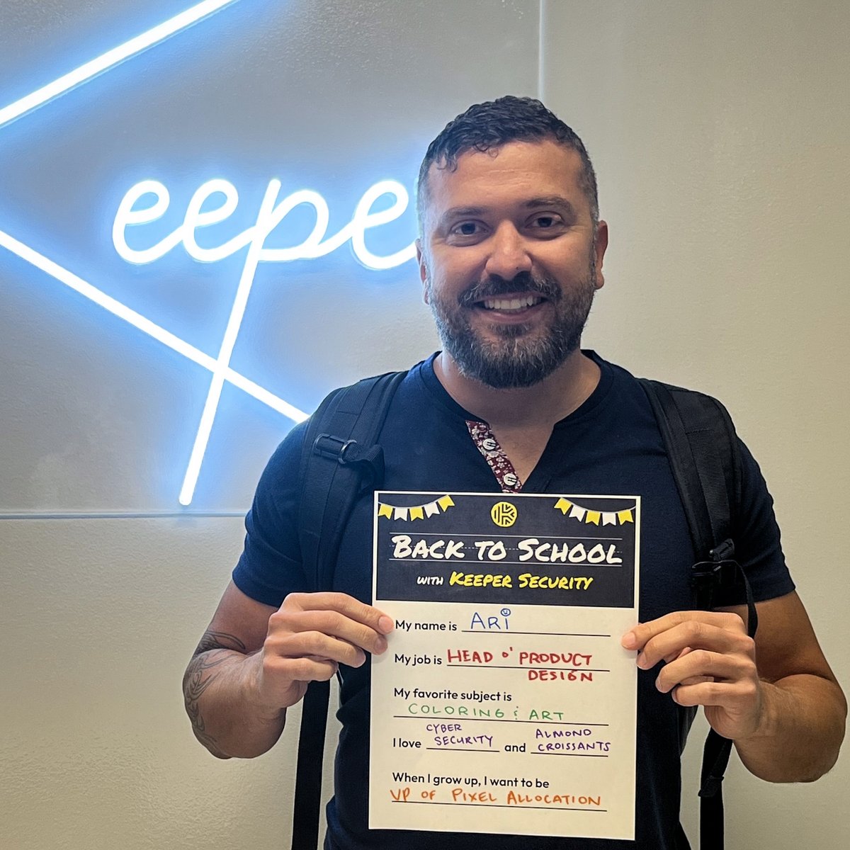 keepersecurity's tweet image. It’s back-to-school season at Keeper Security! Instead of math or science, we’re studying zero-trust and privileged access management.

#KeeperSecurity #BackToSchool