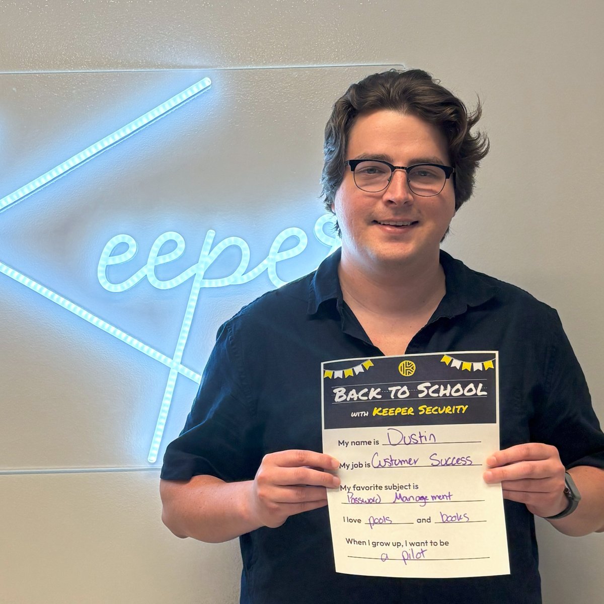 keepersecurity's tweet image. It’s back-to-school season at Keeper Security! Instead of math or science, we’re studying zero-trust and privileged access management.

#KeeperSecurity #BackToSchool