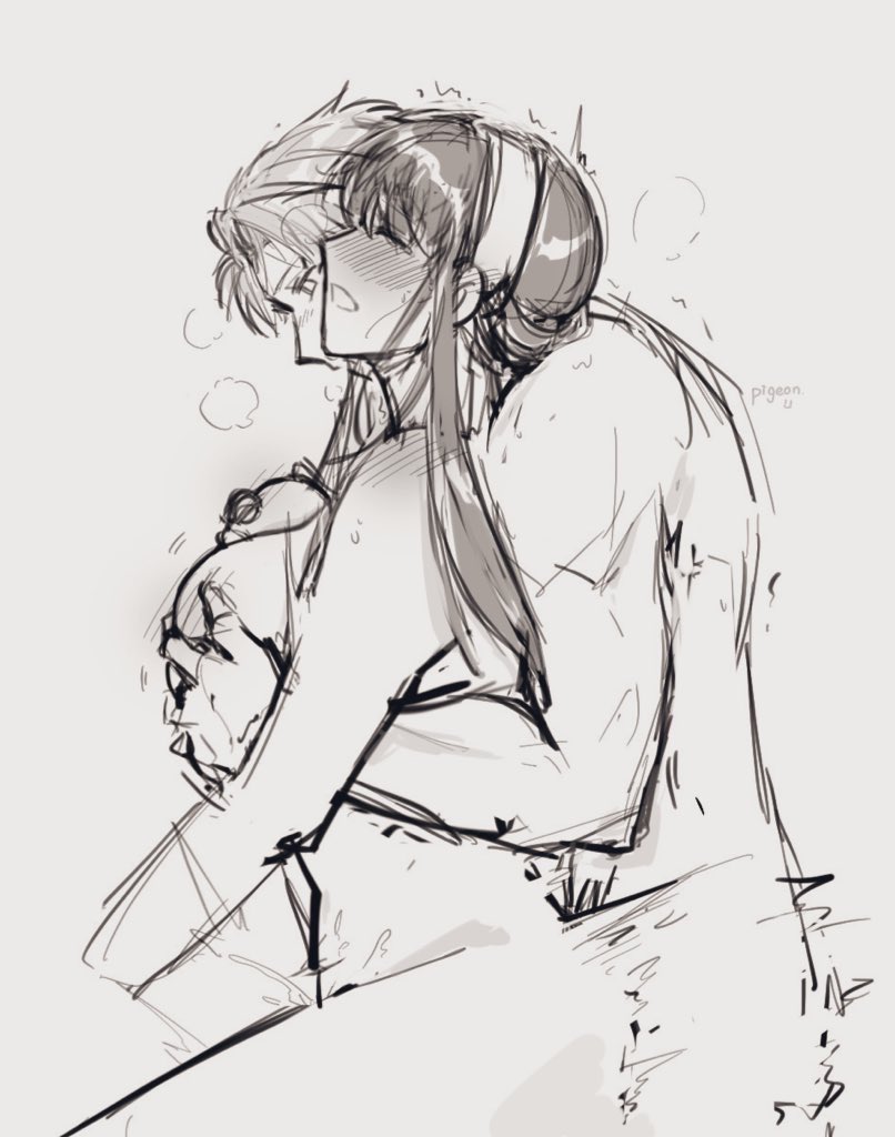 🔞

虽然这是之前的一张草稿，还有一些人物绘制上的问题，但是我很喜欢💕所以就发了🥰

#SPY_FAMILY #twiyor #ロイヨル