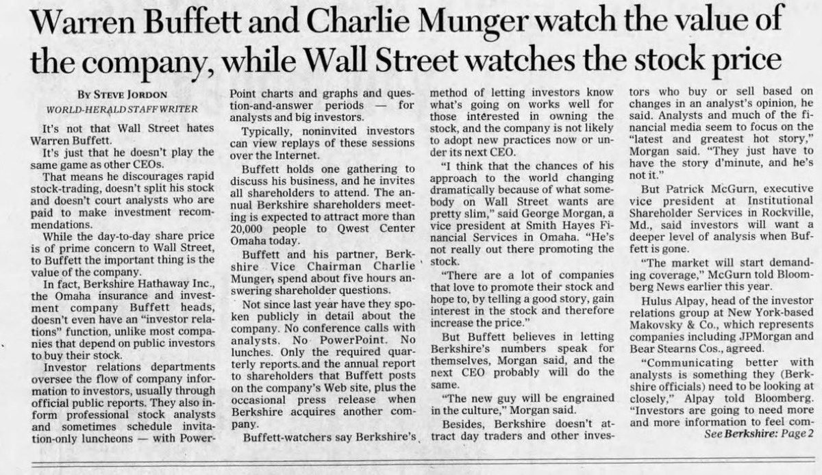Warren Buffett and Charlie Munger