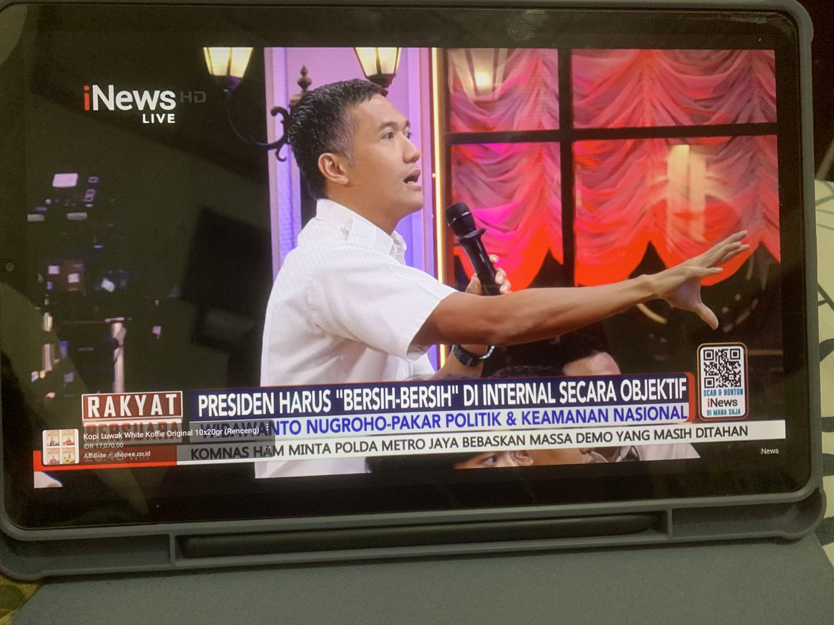 <a href="/kevinchoc/">Kevin Anggara</a> DAGING SEMUA OMONGANNYA!!! Standing applause untuk pak wibawanto 👏🏻