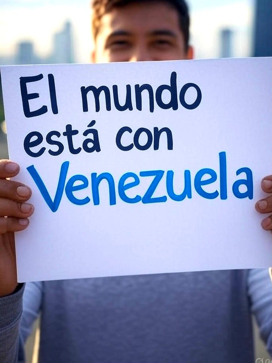 Si estás con Venezuela, estás con Maduro 🇻🇪

¿Estás de acuerdo?