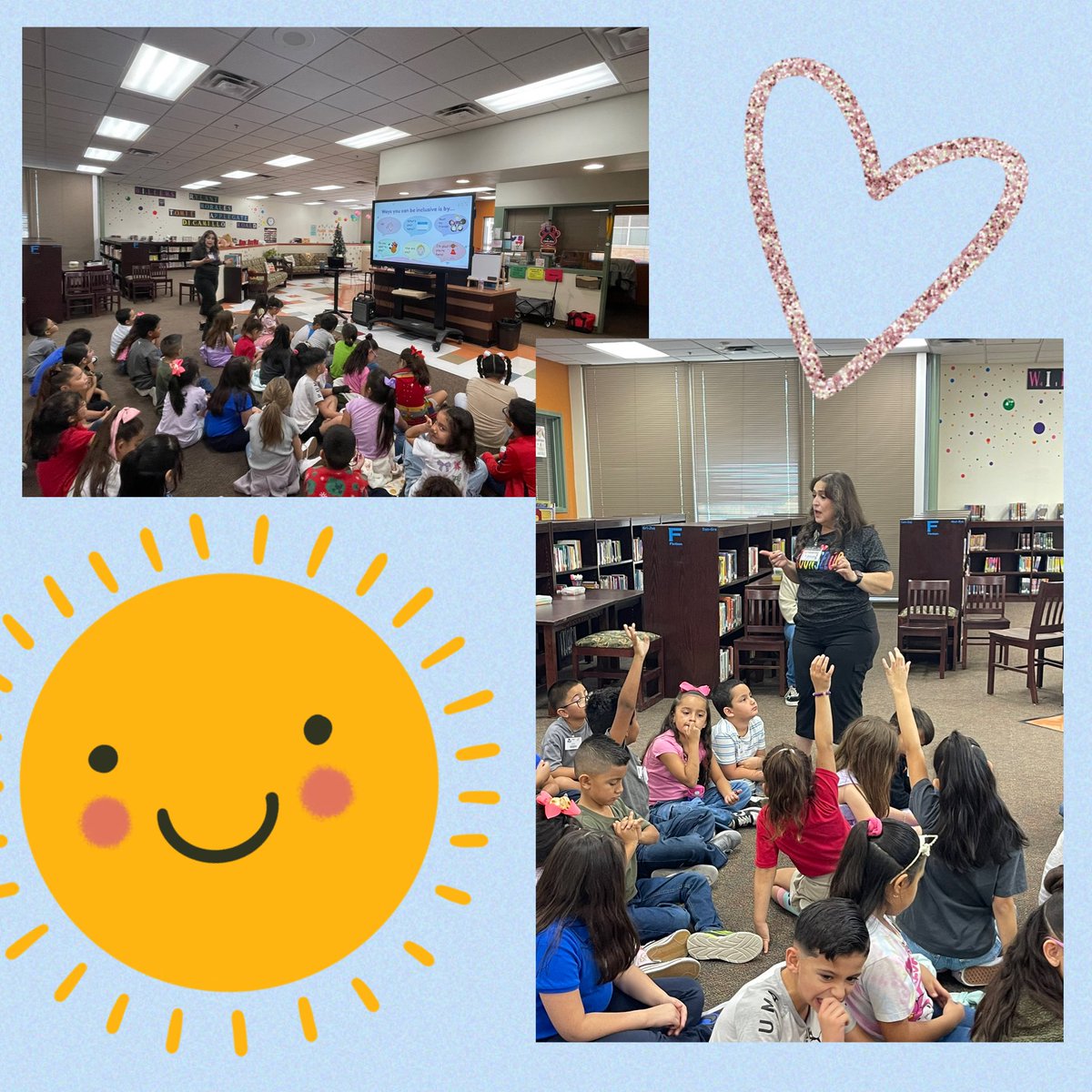 🌟 Inclusiveness is the key to a brighter future! 🦁 Mrs. Gonzalez is leading a powerful lesson that reminds us all to embrace diversity and support one another. 🤝✨ Let’s spread love and kindness! 💖 <a href="/YsletaISD/">Ysleta ISD</a> <a href="/YISDCounseling/">YISD Department of School Counseling</a>
