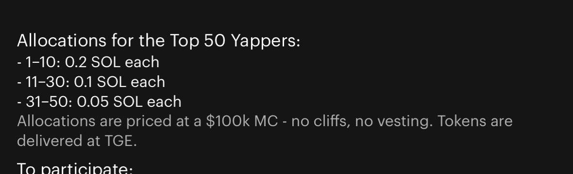 Neirylab is focused on consistent contributors, the individuals who actively build community mindshare.

The top 50 participants on the leaderboard will be selected, with allocations ranging from 0.05 SOL to 0.2 SOL.

Also, <a href="/neirylab/">NEIRY</a> has updated the voting deadline. Holders of
