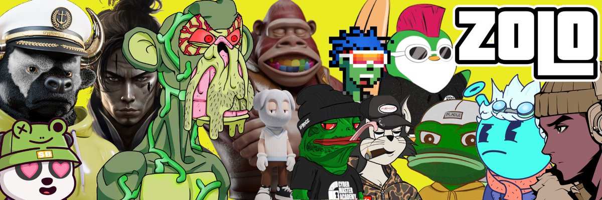 just updated my banner to include some new projects I am now holding
<a href="/BoredApeYC/">Bored Ape Yacht Club 🍌</a> <a href="/bearandbullnft/">The Bear And Bull NFT</a> <a href="/YokaiAvengers/">Yokai Avengers</a> <a href="/pudgypenguins/">Pudgy Penguins</a> <a href="/TrenchersOnApe/">Trenchers On Ape</a> <a href="/GeezOnApe/">GeezOnApe</a> <a href="/FelineFiendz/">Fiendz</a> <a href="/akidcalledbeast/">a KID called BEAST</a> <a href="/SnoutBears/">Snout Bears NFT</a> <a href="/CyberMasterMSc/">CyberMaster Academy</a> <a href="/FrogzonApe/">FrogzonApe 🐸</a> <a href="/ThePlagueNFT/">The Plague Of Frogs 🐸</a> <a href="/quirkiesnft/">Quirkies</a> <a href="/Azuki/">Azuki</a>