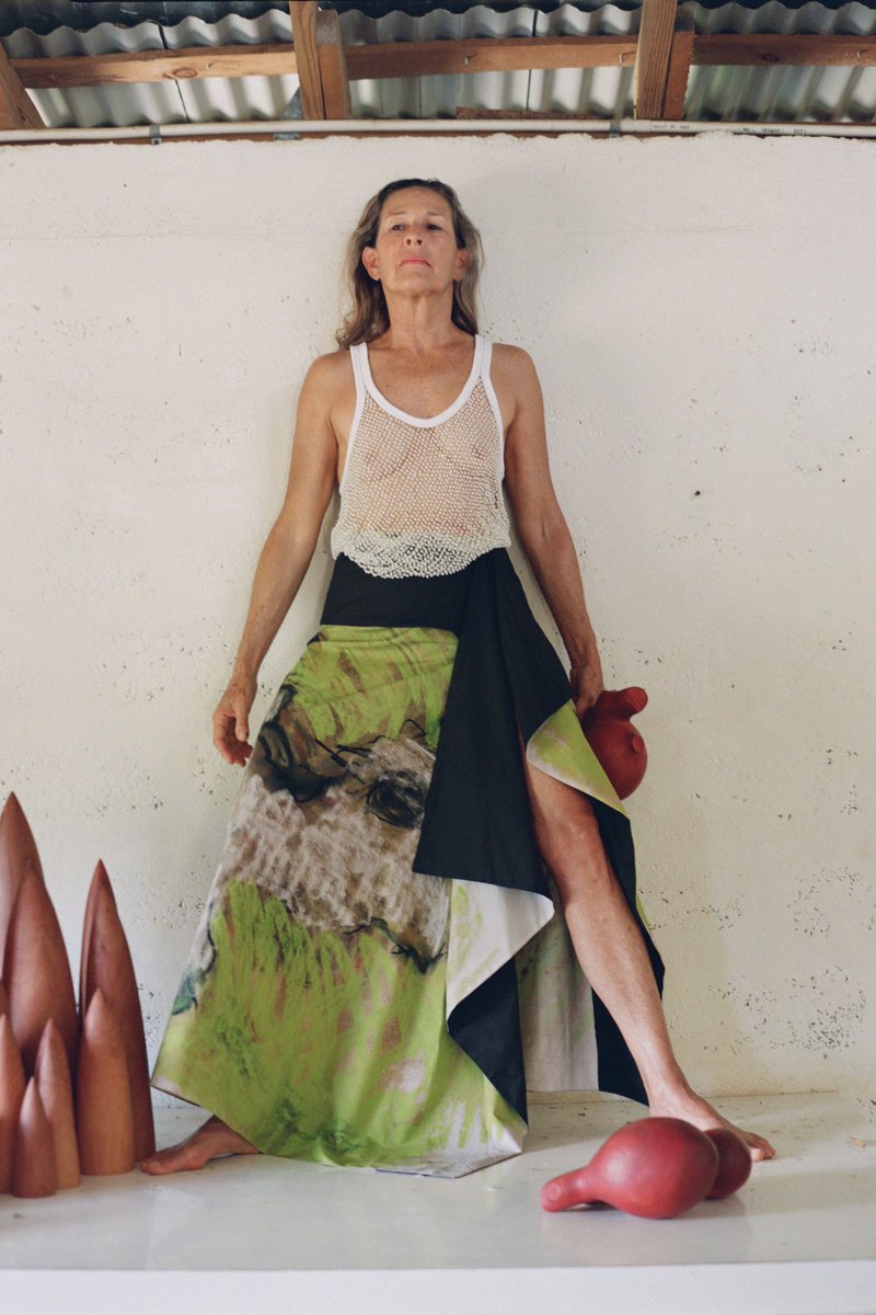 Rachel Scott is mostly known for her work at Diotima, which gives us excellent prospects for Proenza Schouler!!