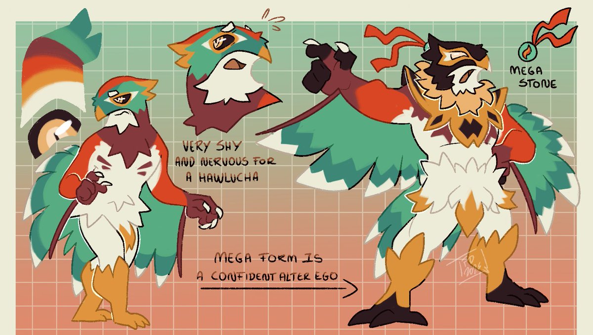 Mega hawlucha flatsale! 
 -more infos below 👇

🔄 and ❤ helps a lot!