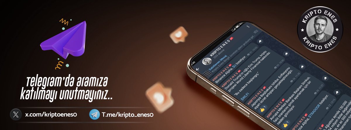 🔥 5 işlem → 4 TP, 1 stop.
Normalde tek kişiye 40$ dağıtacaktım ama Telegram’dan gelen istek üzerine 2 kişiye 20$ yapıyorum.

⚡ Katılım için:
•Telegram’da olduğunu kanıtlayan ekran görüntüsü
•BEP20 adresin
Süre : 22:00 da açıklanır.
Gerisi tamamen şans.
Ama net söylüyorum:
👉