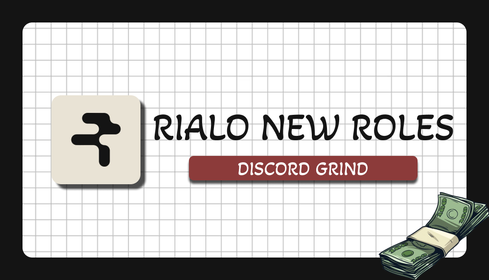 [ $20M ] Promising AirDrop for easy Discord Roles 🪂

New roles only opened today [ WE HAVE TIME ]

➖costs: $0
➖difficulty: easy
➖stage: "crazy early"

Role system was updated just today. More info 👇