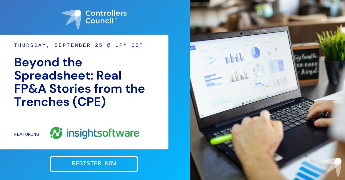 ControllersCncl's tweet image. Join our candid conversation with a blue-ribbon panel of FP&amp;amp;A professionals who’ll share not just the what of advanced analytics, but the how and why behind their biggest wins: ow.ly/3eo950WAU85

#FinancialPlanning #FinanceCommunity #CloseProcess #FinanceStrategy