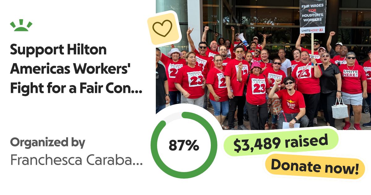 NewEconomyHOU's tweet image. Picket lines are powerful — but only when we show up. ✊ Join the line: newhouston.org/picketsupport 💰 Fuel the fight: gofund.me/a9721fcb #SupportWorkers #HoustonSolidarity