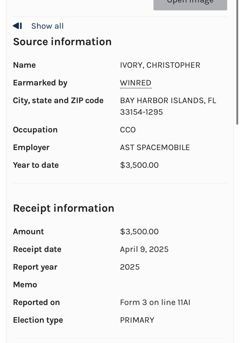 VanessaBritoMia's tweet photo. Call it what it is: corruption. AST’s CEO Christopher Ivory cuts checks to @RepCarlos, the guy repping Homestead. #SOSMiami https://t.co/MIwMzPgHiH
