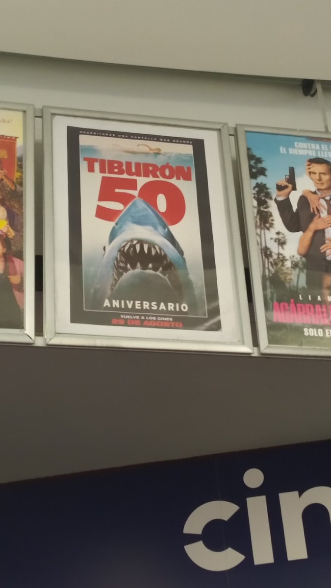 Aprovechamos la ocasión del reestreno de "Tiburón" por su 50 aniversario para verla en la gran pantalla.