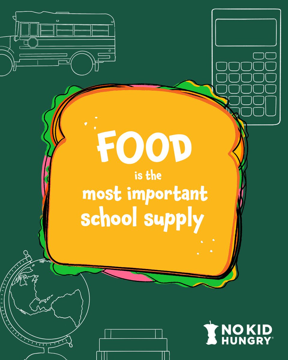 Every child deserves a full stomach and a bright future. Supporting school meal programs helps combat hunger and provides kids with the energy they need to thrive both in and out of the classroom. 🍎✨ #NoKidHungry