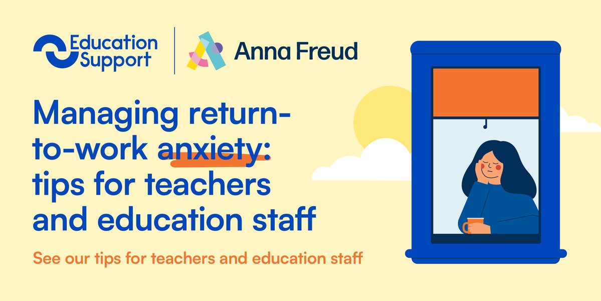 👩🏫 Education Support 👨🏫 (@edsupportuk) on Twitter photo If you or your colleagues are feeling #BackToSchool nerves, you’re not alone.
We’ve created a short, practical guide in partnership with <a href="/annafreudcentre/">Anna Freud</a> designed specifically for teachers and education staff.
It offers expert‑led strategies to help you ease the transition and If you or your colleagues are feeling #BackToSchool nerves, you’re not alone.
We’ve created a short, practical guide in partnership with <a href="/annafreudcentre/">Anna Freud</a> designed specifically for teachers and education staff.
It offers expert‑led strategies to help you ease the transition and