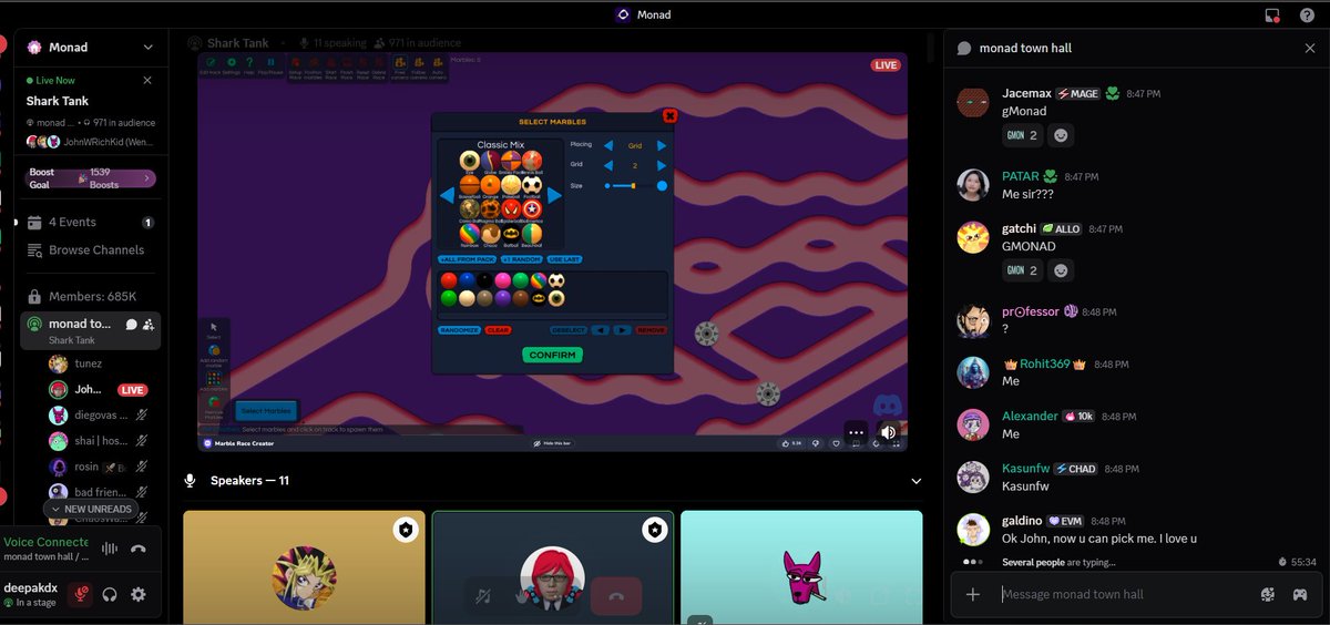 deepakdx2020's tweet image. @monad 
#monadproject
I like the project marble race that is looking cool and very easy to understand also the graphic is looking good 
and colour make impact the pink path and colour ful marble give some cool experience and nostalgia.