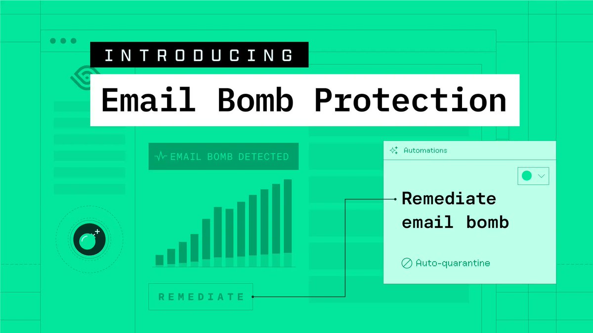 Introducing email bomb protection from Sublime: a powerful solution for automatically detecting, remediating, and triaging email bombs. In these attacks, an adversary will send hundreds or thousands of emails at once to flood an inbox and obfuscate the malicious intent. Learn how