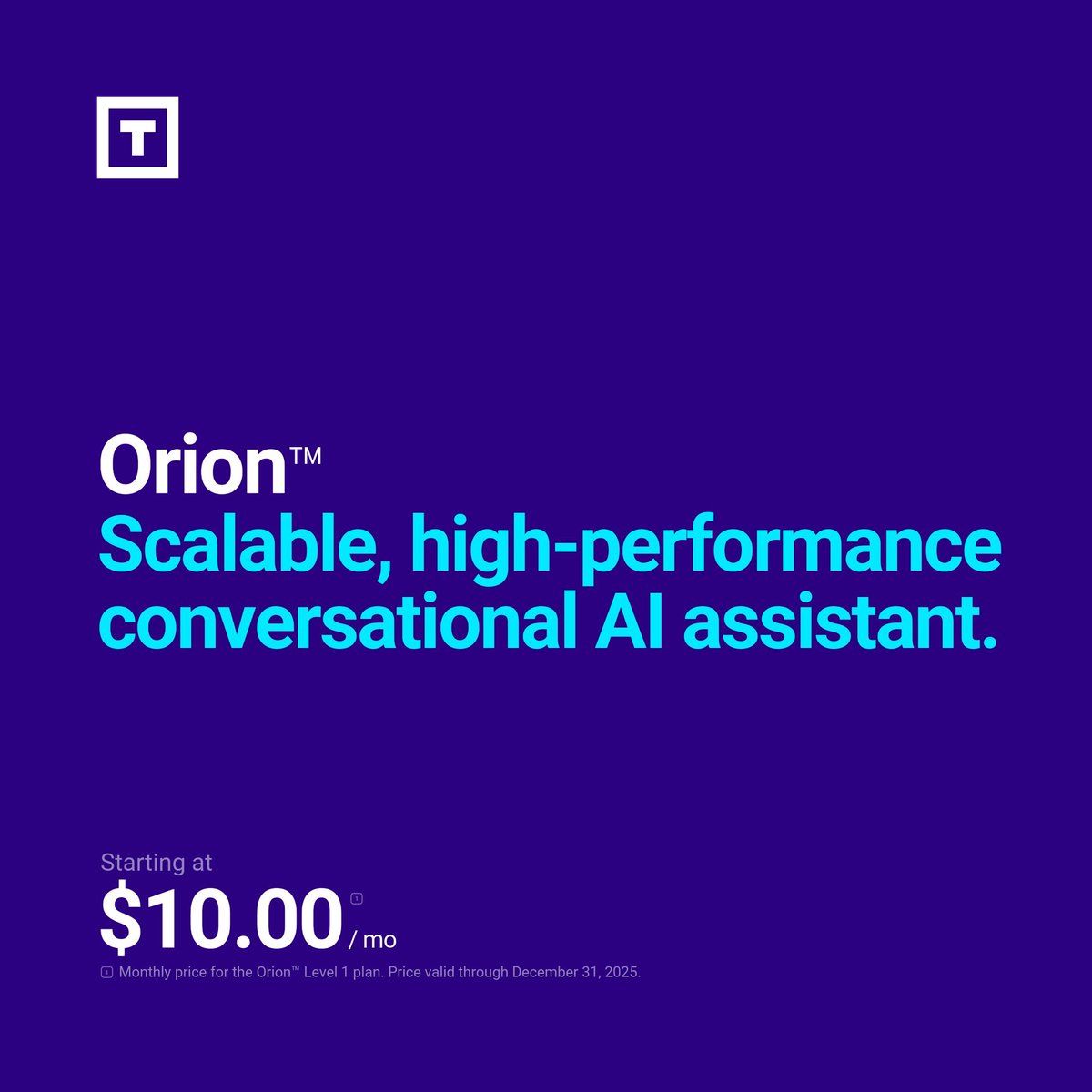 tieriun's tweet image. Scalable, high-performance conversational AI assistant, ideal for generating code, writing content, and solving complex problems,, starting at US$10.00/mo. → link.tieriun.com/pwMrG
#aiassistant #codegenerator #tieriun
