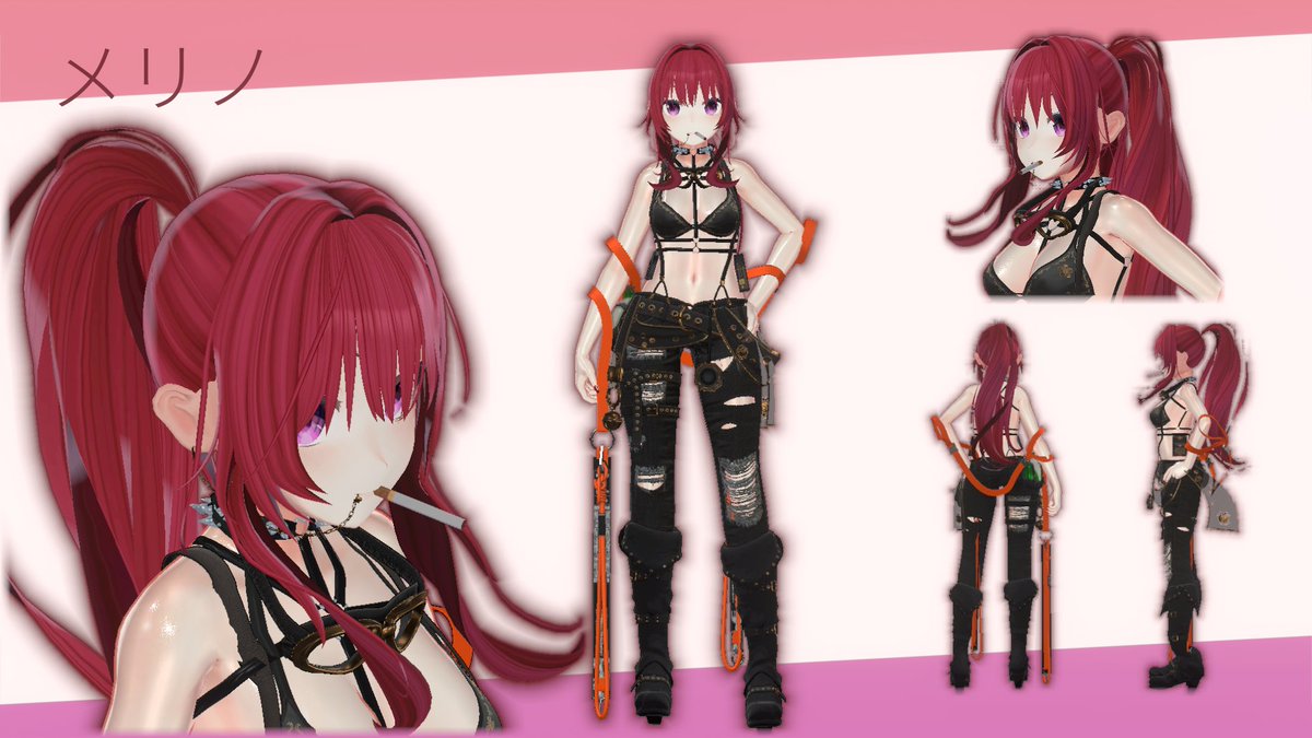 私のメリノちゃん、基本的にキメラを疑われますがちゃんとメリノちゃんbodyを使ってます!!