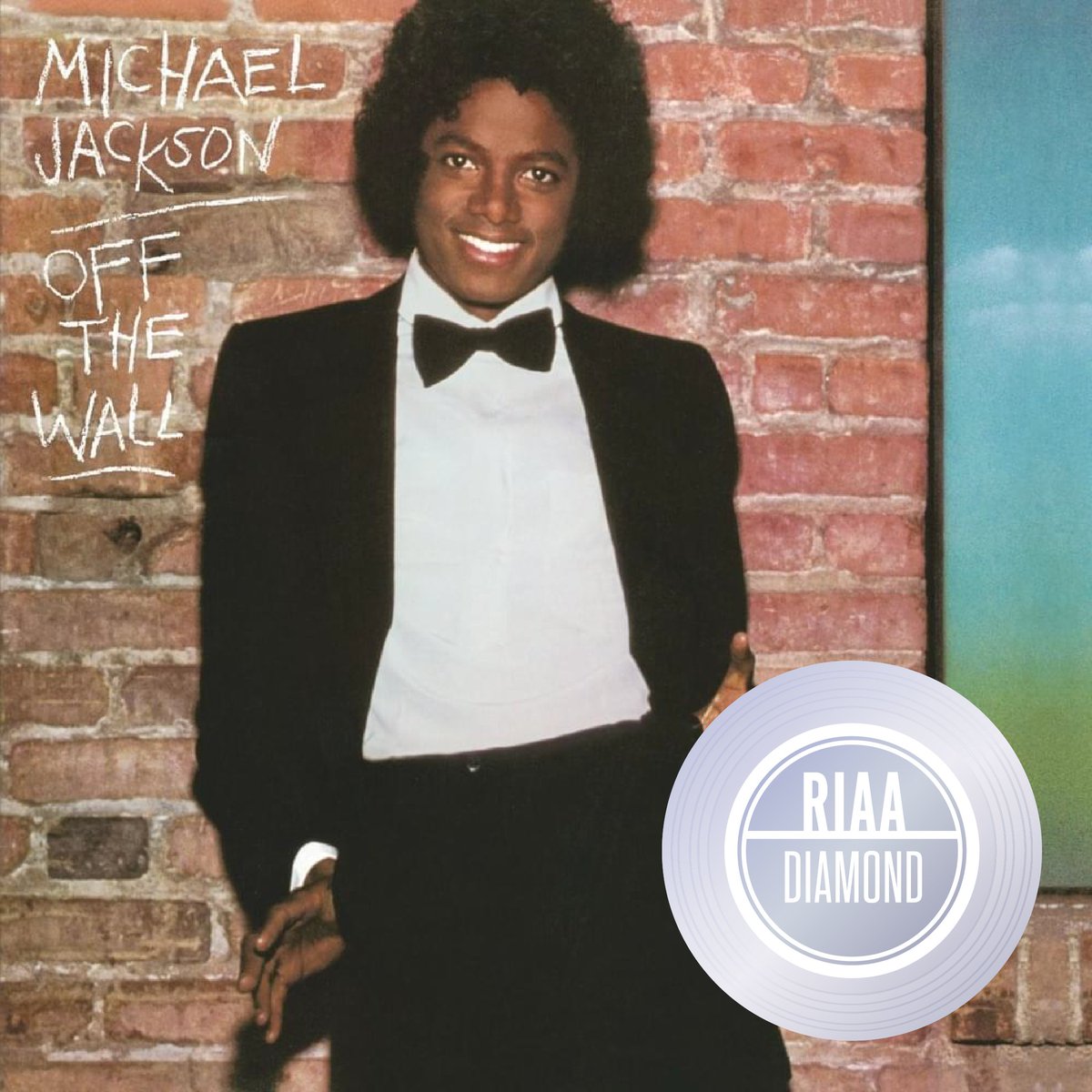 RIAA's tweet image. 💎🎶 @michaeljackson’s timeless album #OffTheWall is now officially RIAA certified Diamond! @epicrecords