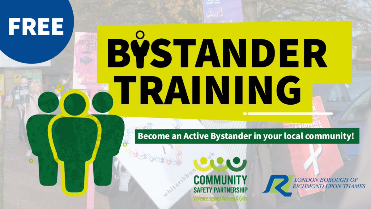 Have you ever witnessed sexual harassment wished you'd known how to intervene?

We provide free active bystander training, both in-person and online, to help members of the public become more confident in intervening safely  🙋‍♂️

Learn more ⬇️
orlo.uk/0mUG0