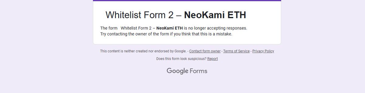 Congratulations to everyone who made it onto the NeoKami Whitelist!