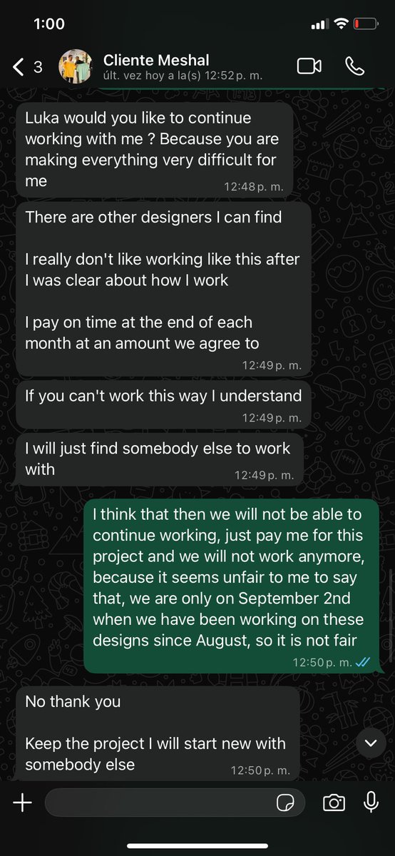 Do not work with this guy,he owes me 250usd,he wasted my time and does not want to pay me,if you can put him in the comments to pay I would appreciate it🙌🙏👍