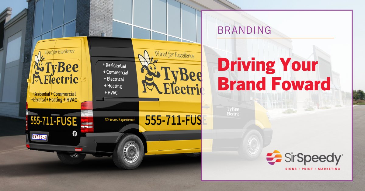 Every mile is a marketing opportunity. See how bold, strategic vehicle wraps deliver nonstop exposure and lasting impact for brands.  &gt; bit.ly/46hbWpk

#SirSpeedy #Branding