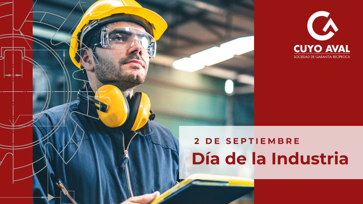 🏭✨ En el #DíaDeLaIndustria celebramos a las #PyMEs que hacen grande a nuestro país.
 El financiamiento es clave para su crecimiento. 

#CuyoAvalSGR #IndustriaArgentina