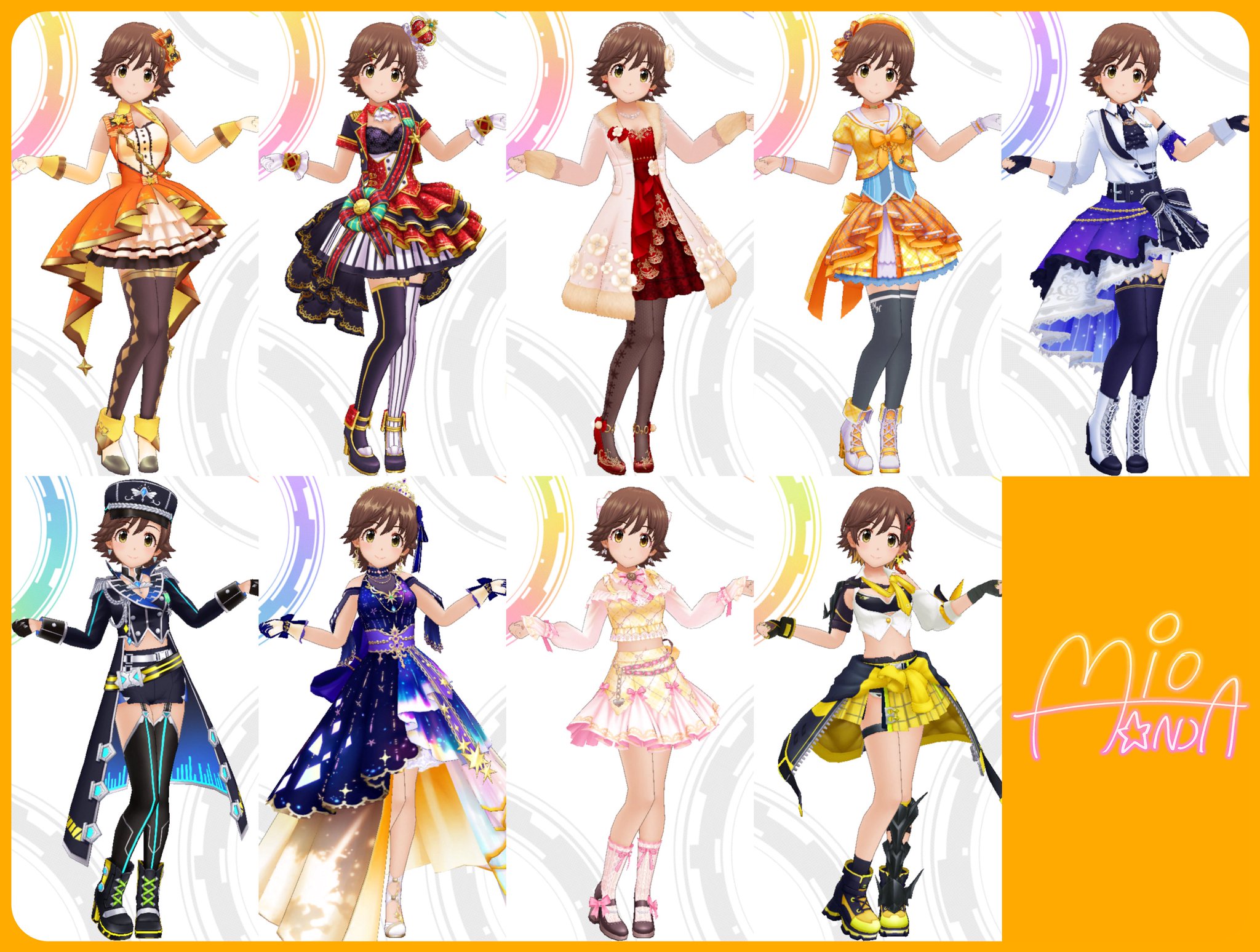 デレステSSR衣装庫୨୧ on X: 
