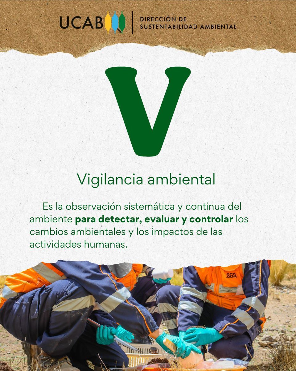 UCABSustentable's tweet photo. #ABCAmbiental
Vigilancia ambiental
Sin la vigilancia ambiental, las amenazas se multiplican, colocando en riesgo a especies animales y vegetales. Por eso las comunidades y entes públicos deben ser protagonistas en la denuncia y restauración ambiental de nuestro país. https://t.co/8jrOl9PYPE