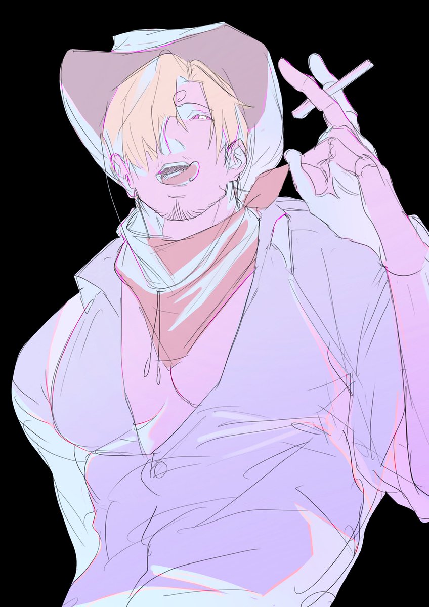 real cowboy #sanji #サンジ