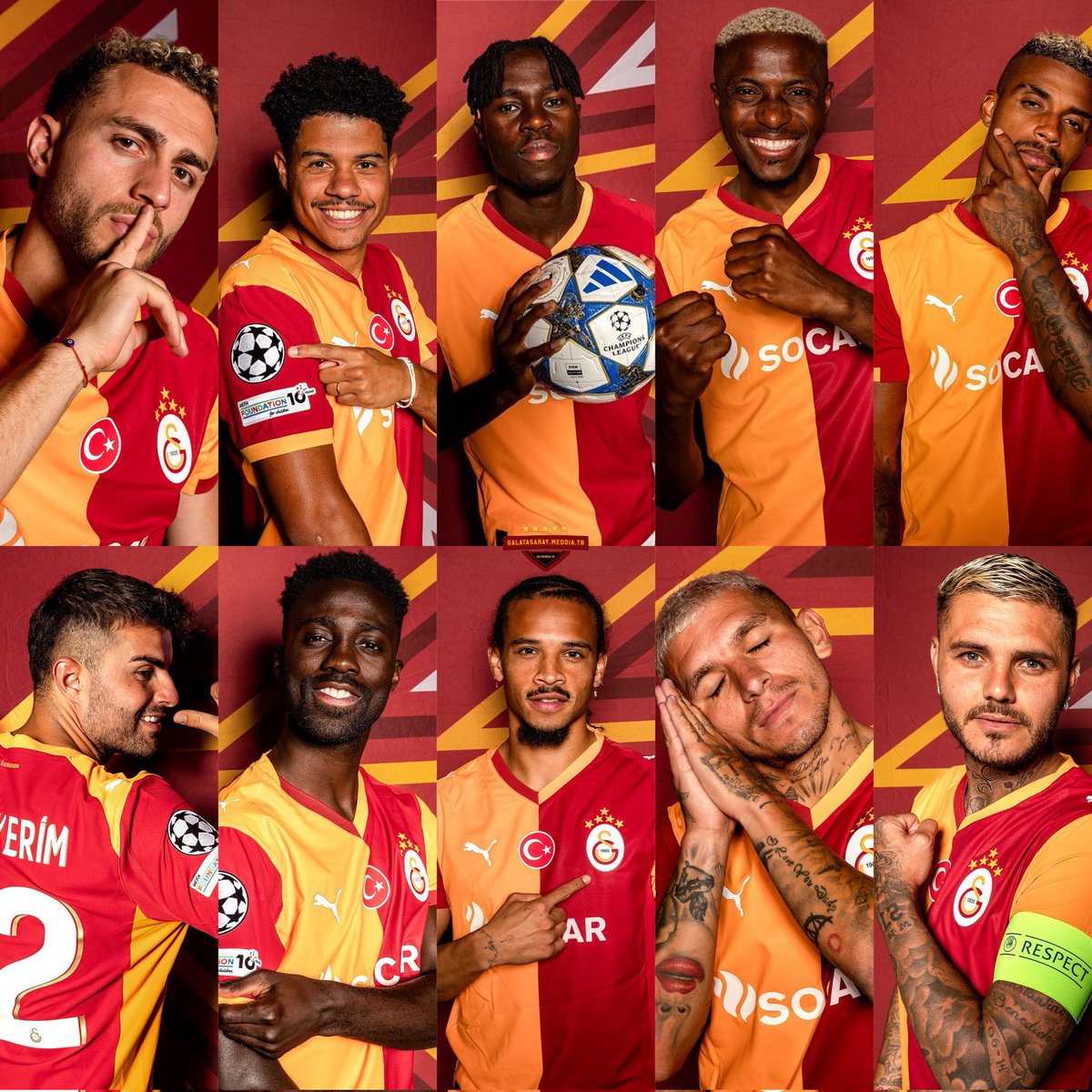 Galatasarayımızın Şampiyonlar ligi çekimleri 

#galatasaray #UCL