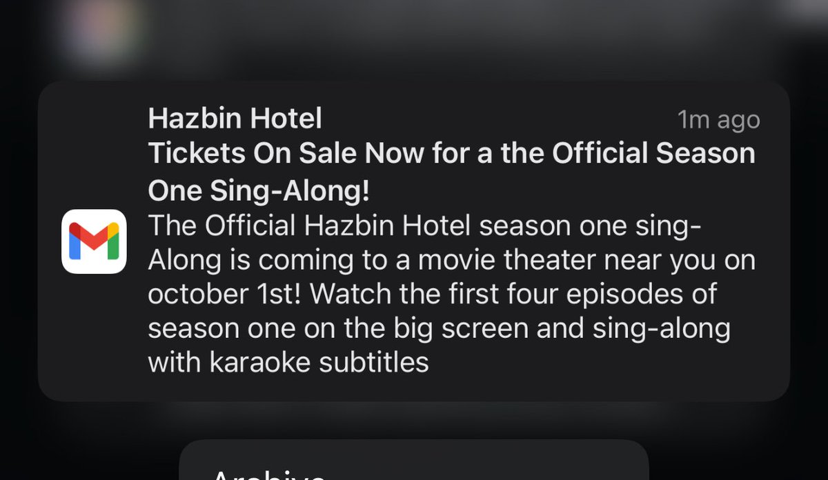 Just got the WORST notification of all time