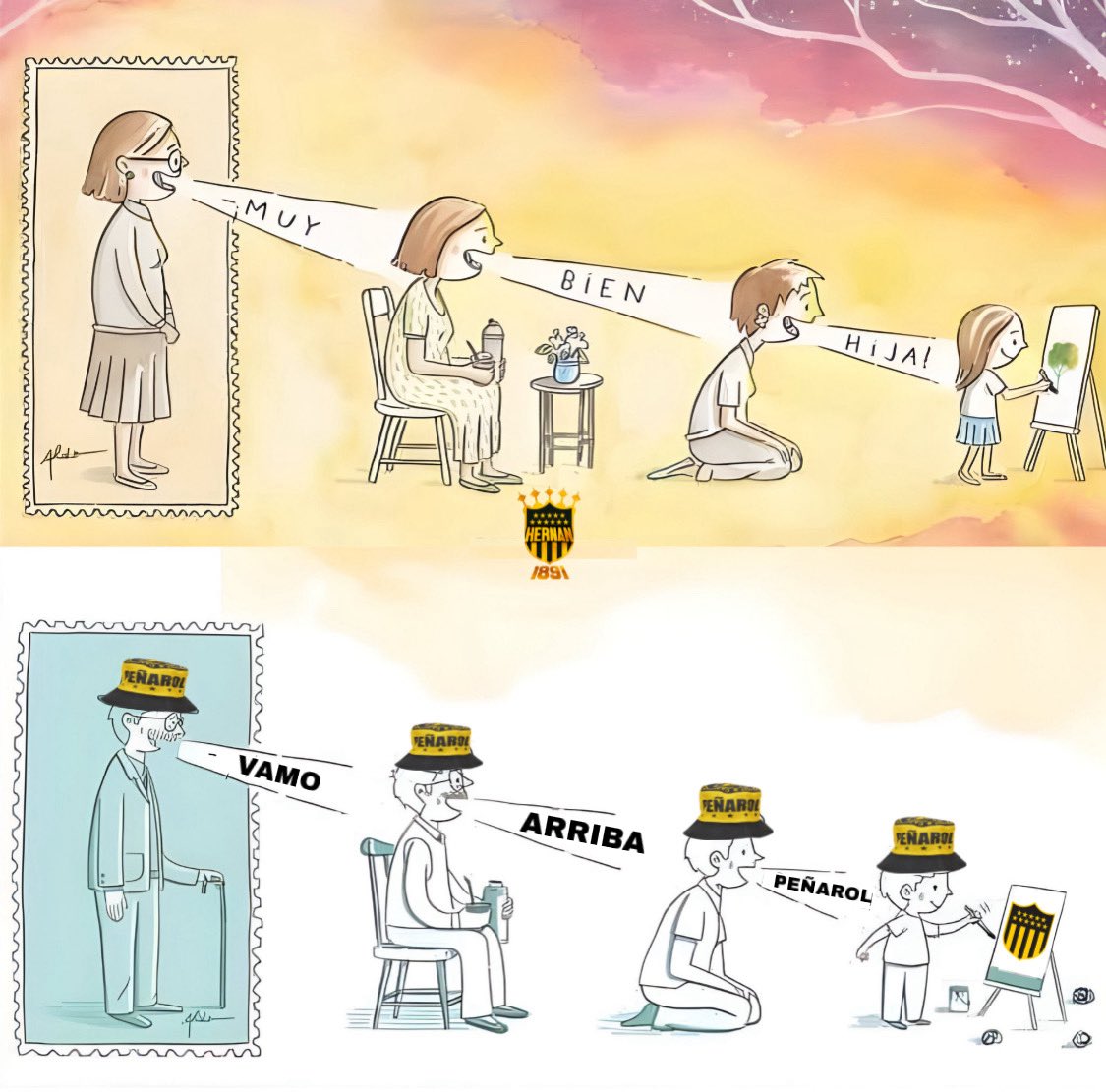 La más rica herencia 💛🖤