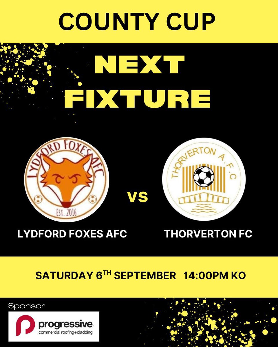 We travel to <a href="/lydfordfoxes/">Lydford Foxes 🦊</a> on Saturday in the cup 💛🖤 

<a href="/swsportsnews/">South West Sports News</a>