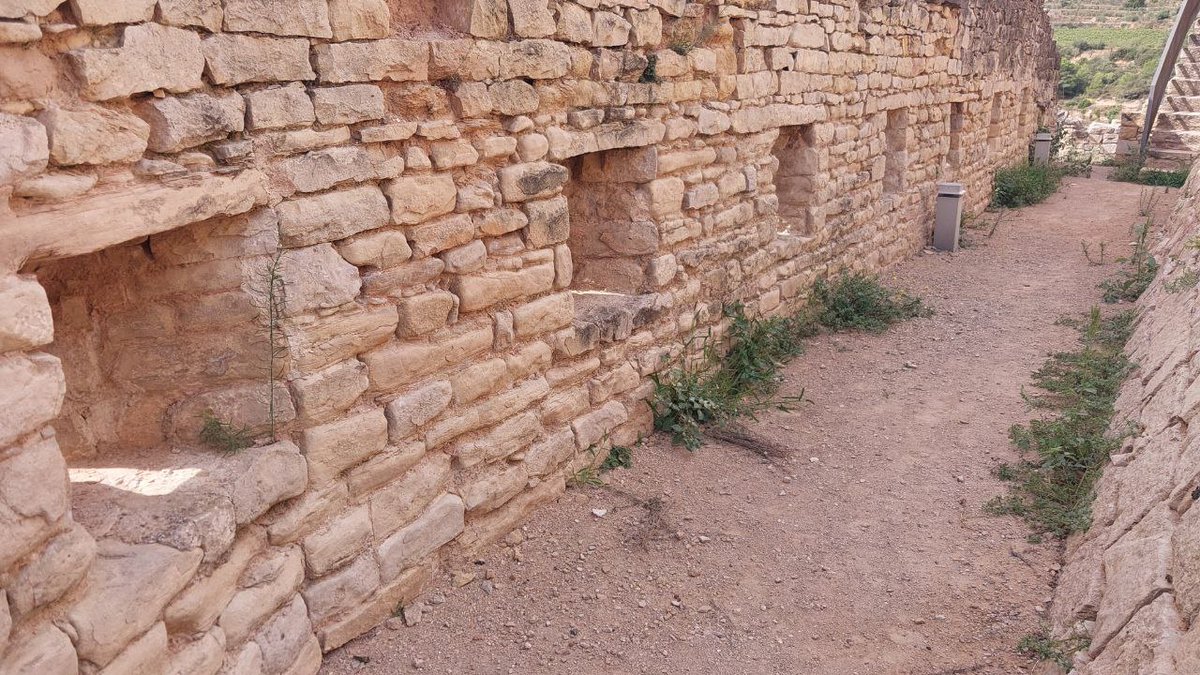 Este era lo castell de Solivella, ahont lo brigadier Manuel Ibáñez, dit Llarch de Copons, ab los seus hòmens, faeu grands heroyçitats combatent los impius peçeteros ysabelinos. 
Vejau-lo ensulsiat per la nefanda desamortisaçió y la blasfema avaríçia lliberal!