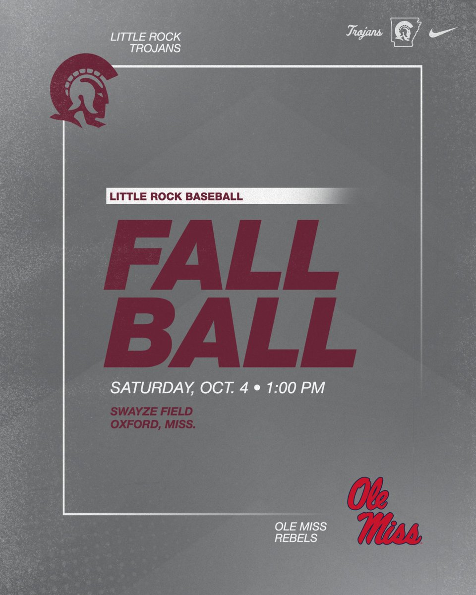 Little Rock Trojan Baseball (@littlerockbsb) on Twitter photo 🚍 The Fall Ball tour begins with a trip across the state line.
 #LittleRocksTeam 🚍 The Fall Ball tour begins with a trip across the state line.
 #LittleRocksTeam