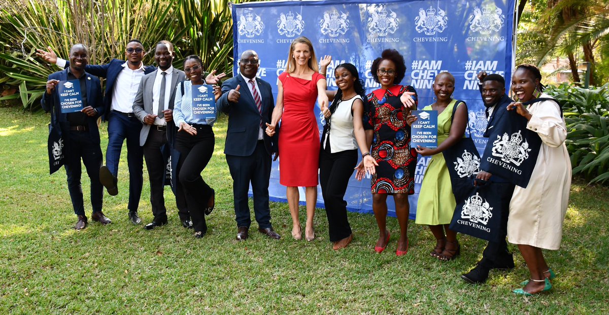 📸 Our brilliant 2025/26 Chevening cohort! Eight future leaders ready to join the global network of changemakers. From data science  to media for development, they'll return equipped to drive the positive change Malawi needs. 🇬🇧 🇲🇼 

#Chevening #FutureLeaders