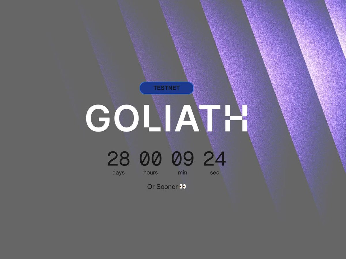 Chain's tweet image. Goliath.net 🔜 $XCN