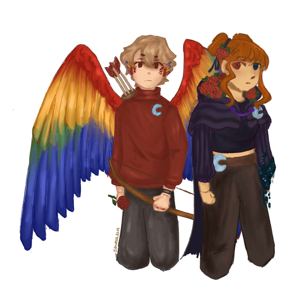 2 out of three of the villies :)) one more to go!

#Geminitayfanart #grianfanart