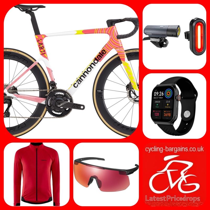 Cycling Bargains - Big selection of deals from top merchants on Clothing, Helmets, Shoes, Nutrition &amp; Accessories reduced in Tuesdays #PriceDrops
.
👉 bit.ly/pricedrops1
👉 bit.ly/cyclingdiscoun…
.
#CyclingDeals #BikeSale #CyclingDiscounts #PriceDropAlert #CyclingBargains