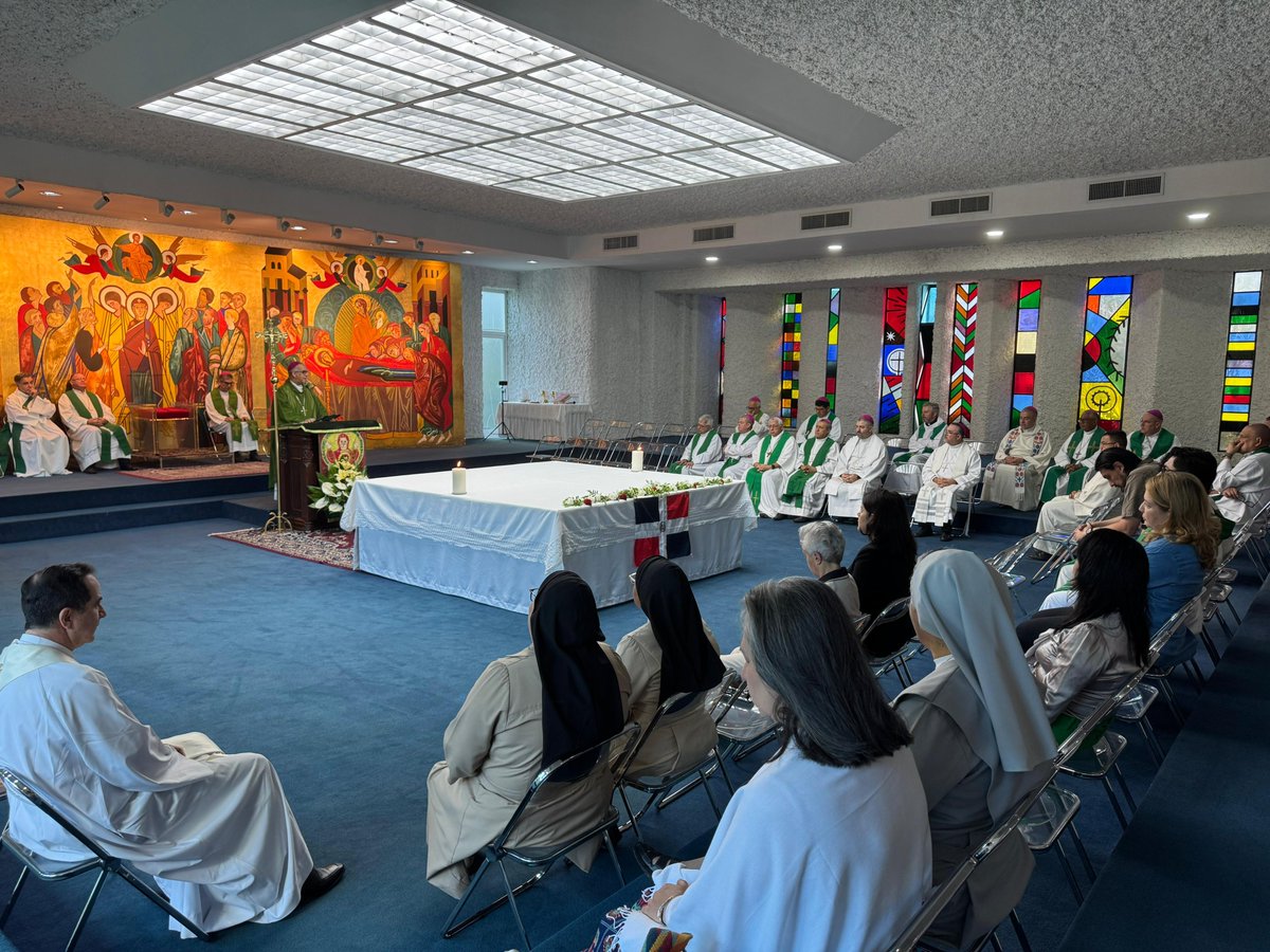 Con una Eucaristía presidida por Mons. Héctor Rafael, presidente #CED, inicia el III Encuentro Latinoamericano y Caribeño de Responsables de Prevención de Abusos, de 01 al 04 de septiembre en #RD.