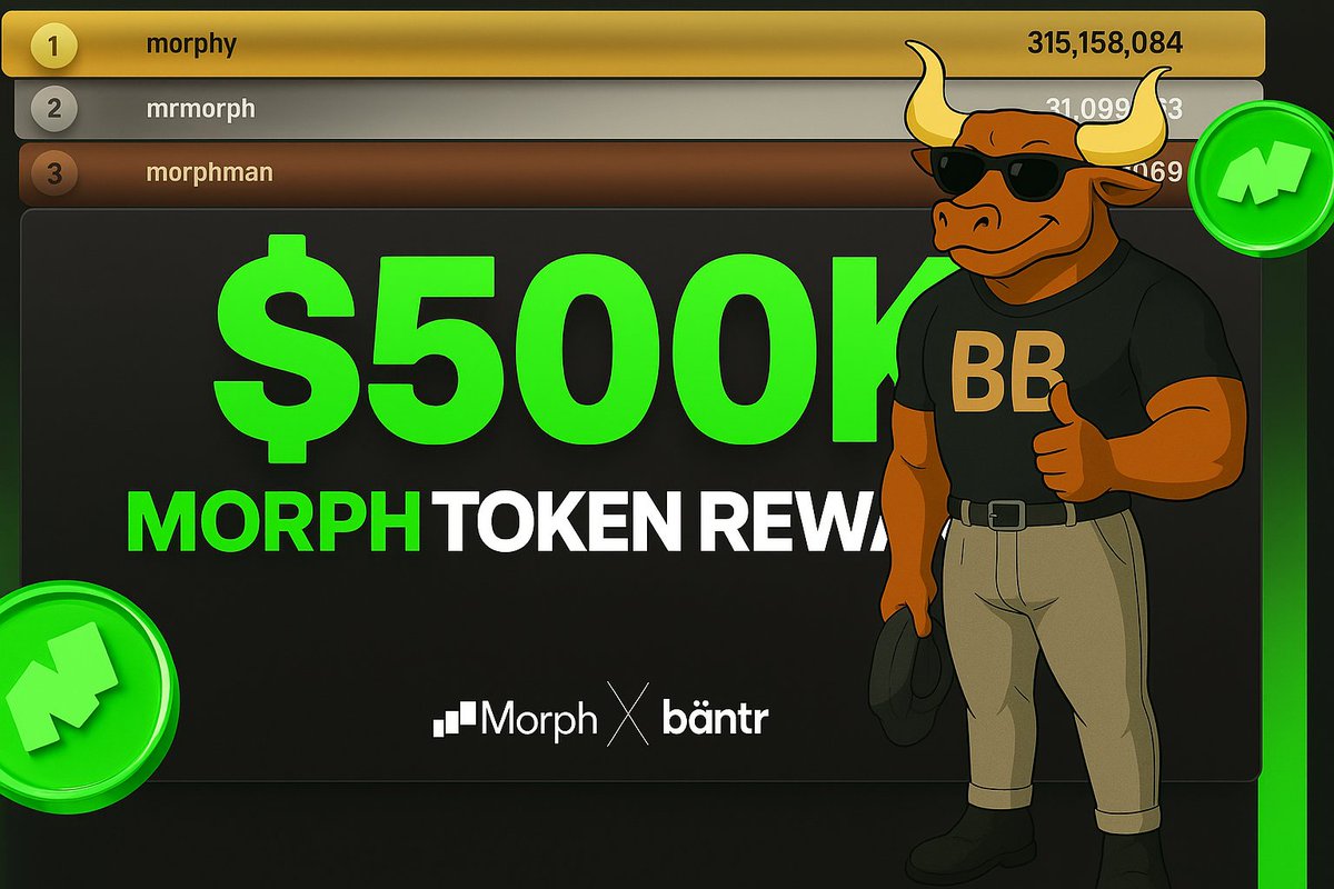 TheBlockBull ๐๐ฆโ๐ฅ (@blockbullz) on Twitter photo ๐ช๐ต๐ฎ๐ ๐ถ๐ณ ๐ช๐ฒ๐ฏ3 ๐ฝ๐ฎ๐๐บ๐ฒ๐ป๐๐ ๐ณ๐ฒ๐น๐ ๐ฎ๐ ๐๐บ๐ผ๐ผ๐๐ต ๐ฎ๐ ๐ฃ๐ฎ๐๐ฃ๐ฎ๐น ๐๐ฒ๐ ๐ฟ๐ฎ๐ป ๐ผ๐ป ๐ผ๐ฝ๐ฒ๐ป, ๐๐ฟ๐ฎ๐ป๐๐ฝ๐ฎ๐ฟ๐ฒ๐ป๐ ๐ฟ๐ฎ๐ถ๐น๐?
Thatโs the promise of <a href="/MorphLayer/">Morph</a>, a next gen Ethereum Layer 2 building the rails for mainstream adoption. Progress isnโt about ๐ช๐ต๐ฎ๐ ๐ถ๐ณ ๐ช๐ฒ๐ฏ3 ๐ฝ๐ฎ๐๐บ๐ฒ๐ป๐๐ ๐ณ๐ฒ๐น๐ ๐ฎ๐ ๐๐บ๐ผ๐ผ๐๐ต ๐ฎ๐ ๐ฃ๐ฎ๐๐ฃ๐ฎ๐น ๐๐ฒ๐ ๐ฟ๐ฎ๐ป ๐ผ๐ป ๐ผ๐ฝ๐ฒ๐ป, ๐๐ฟ๐ฎ๐ป๐๐ฝ๐ฎ๐ฟ๐ฒ๐ป๐ ๐ฟ๐ฎ๐ถ๐น๐?
Thatโs the promise of <a href="/MorphLayer/">Morph</a>, a next gen Ethereum Layer 2 building the rails for mainstream adoption. Progress isnโt about