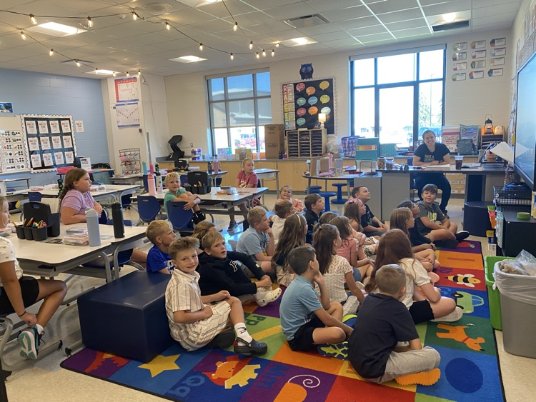 First Day of school sneak peek: Ask your kiddos about all of the fun they had today! 💙