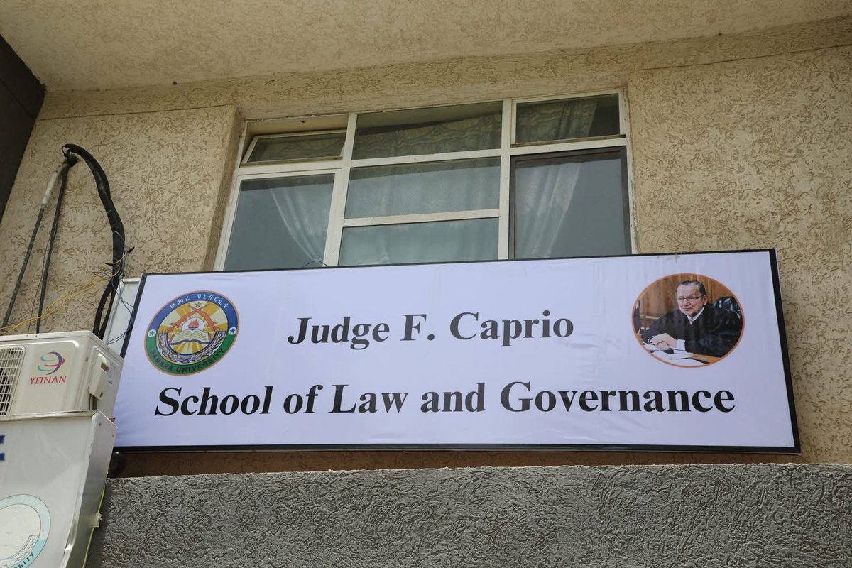 SamaraunivEthio's tweet photo. #SamaraUniversity

Samara University Senate has officially renamed its School of Law &amp; Governance after the world-renowned jurist Judge Frank Caprio, honoring his legacy of fairness, compassion &amp; integrity in justice.

#Justice #Education #FrankCaprio #SamaraUniversity #USEmbassy https://t.co/XcU7j8P88N