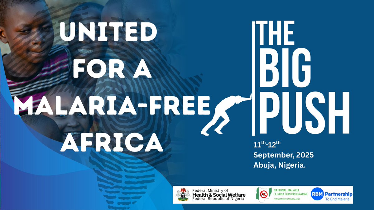 As we gear up for a transformative conversation on Malaria, the Big Push meeting is calling for stronger leadership &amp; financing, wider access to prevention, diagnosis &amp; treatment, more innovation &amp; local production, deeper community ownership as well as tougher accountability!