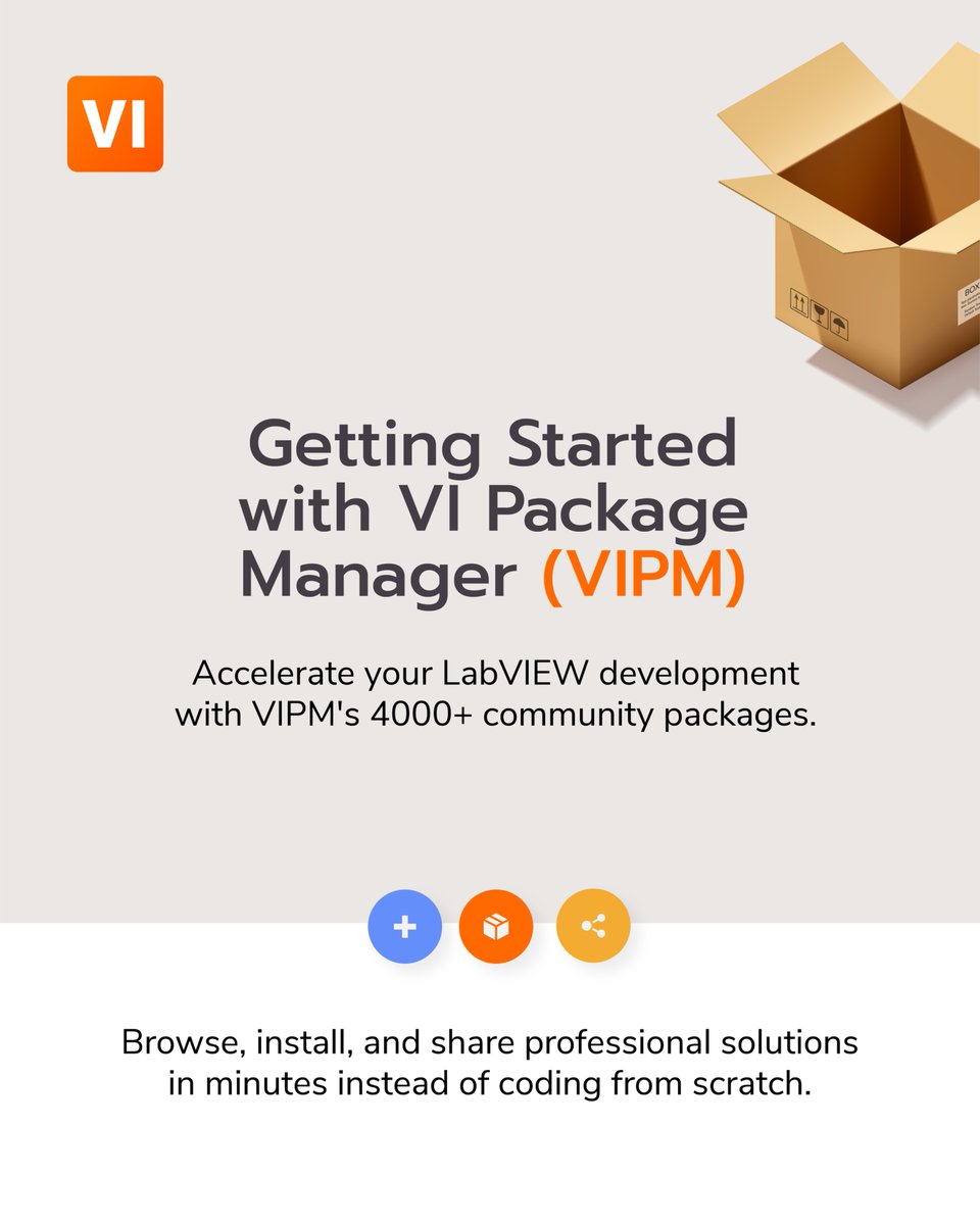 jkisoftware's tweet image. Get Started with VIPM!

Accelerate your #LabVIEW development with VIPM - the Package Manager for LabVIEW. Where thousands of developers and companies share 4000+ LabVIEW packages to streamline workflows and manage code reuse and tools.

vipm.io