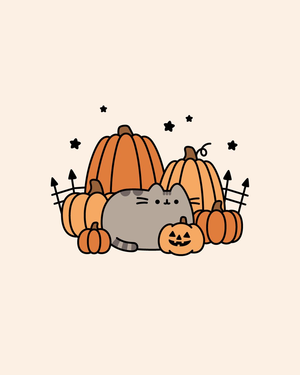 pusheenbox's tweet image. Happy first day of fall! 🍂